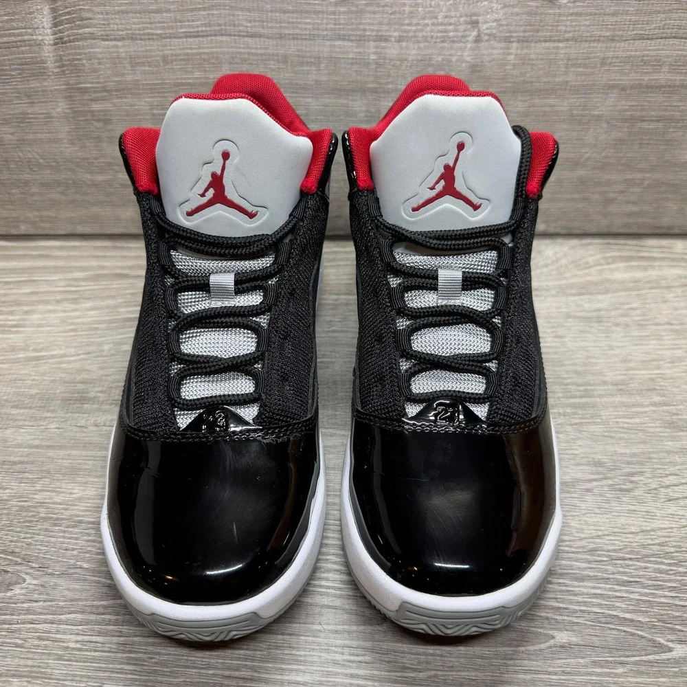 Jordan Max Aura 2 Black Cement Sneakers Shoes GS 6.5Y Women's 8 CN8094-006